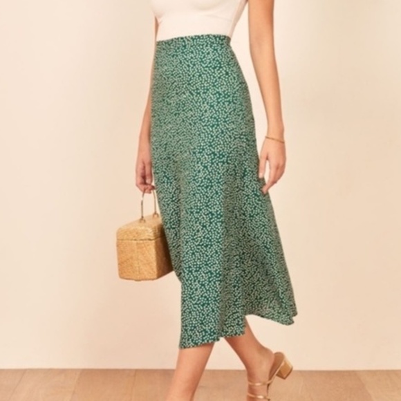 Reformation Dresses & Skirts - Reformation Bea Midi Skirt Wyoming 10
